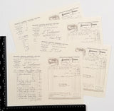 Faux Vintage Invoice Pack - 9027