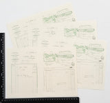 Faux Vintage Invoice Pack - 9028