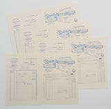 Faux Vintage Invoice Pack - 9029