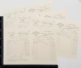 Faux Vintage Invoice Pack - 9031