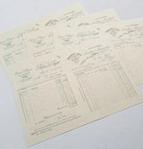 Faux Vintage Invoice Pack - 9031