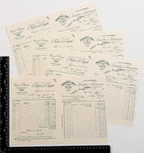 Faux Vintage Invoice Pack - 9031