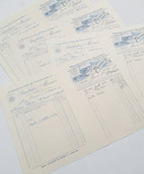 Faux Vintage Invoice Pack - 9034