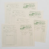 Faux Vintage Invoice Pack - 9035