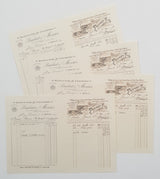 Faux Vintage Invoice Pack - 9036