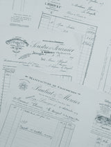 Faux Vintage Invoice Pack - 9037