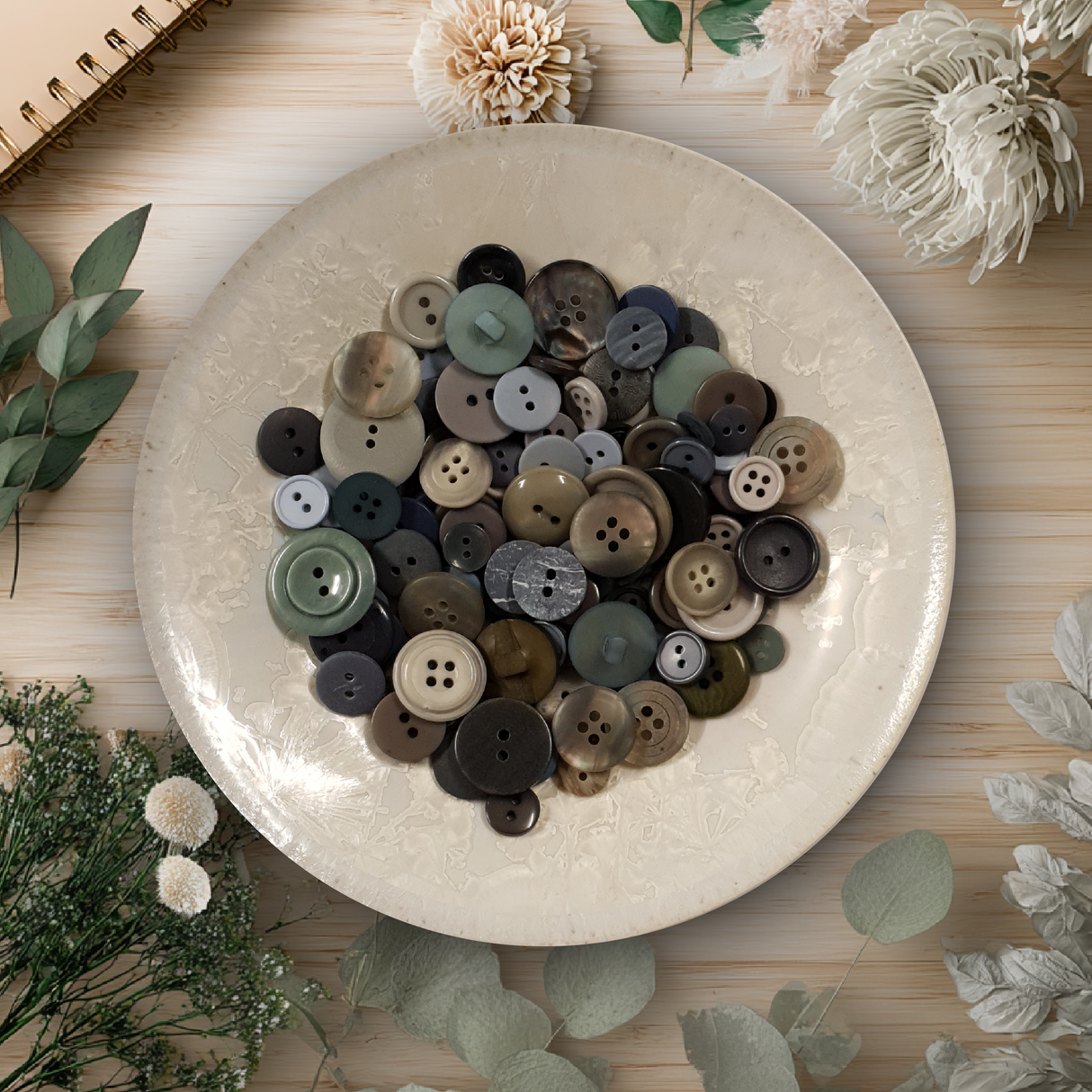 Assorted Buttons Pack - 9108