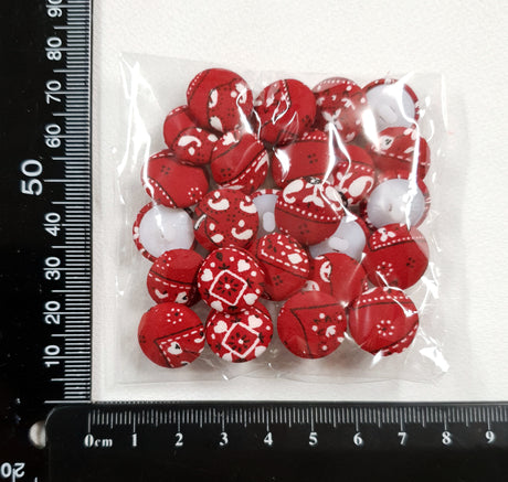 Fabric Covers Buttons - Set of 25 - 9116