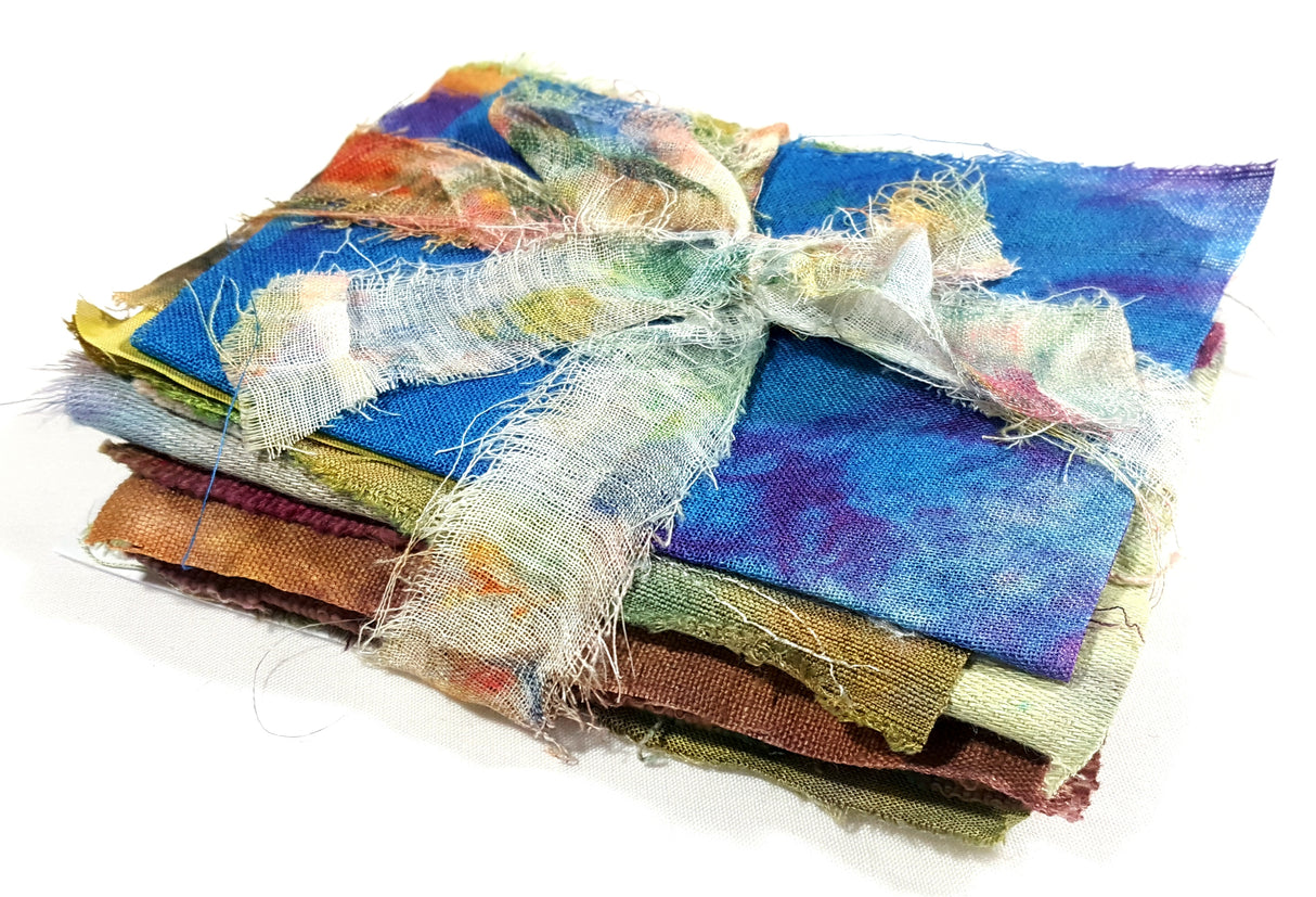 Hand Dyed Fabric Sampler Bundle - 968