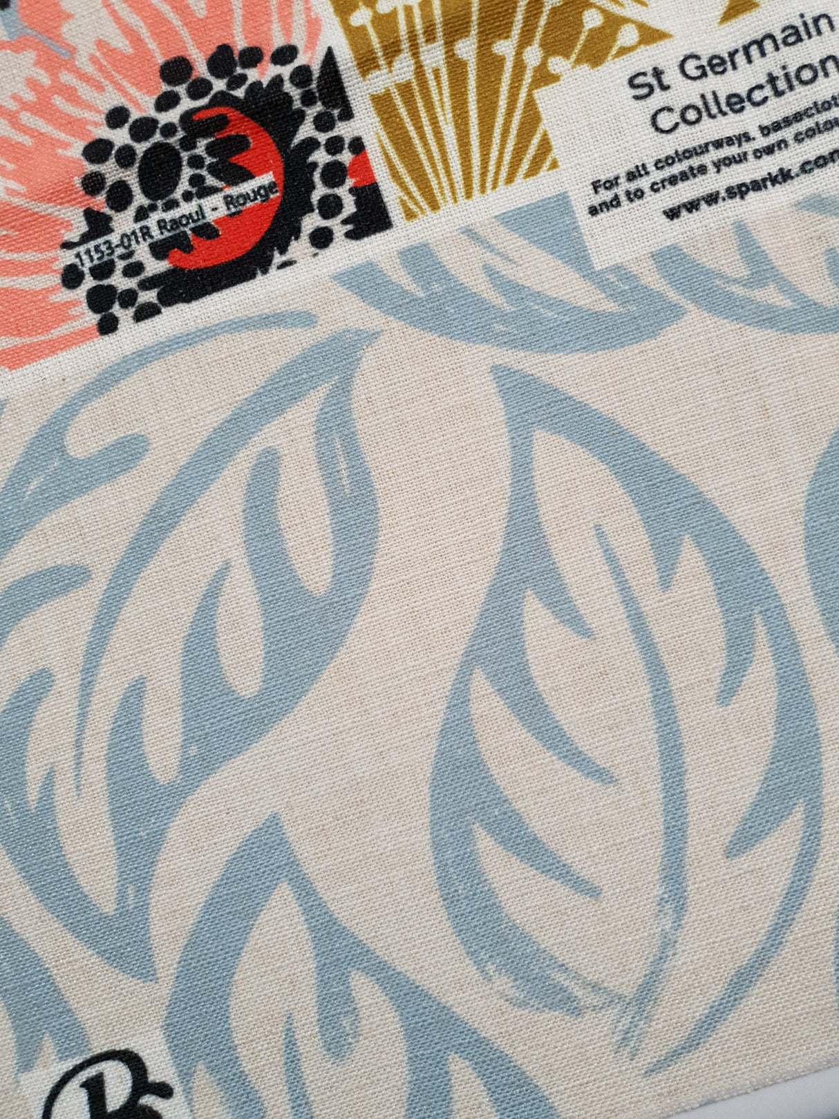 Large Fabric Sample Square - AY