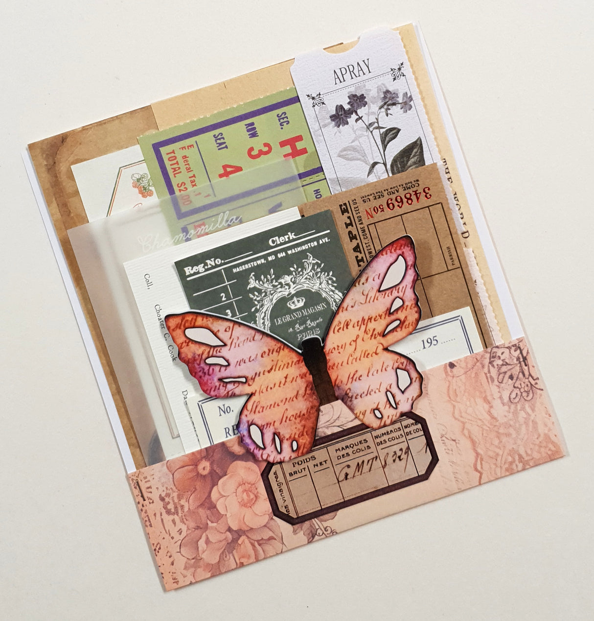 Mini Assorted Ephemera Pack - AZ