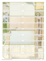 FREEBIE - Accordian Tag and Elements - Botanical - DI-10281 - Digital Download