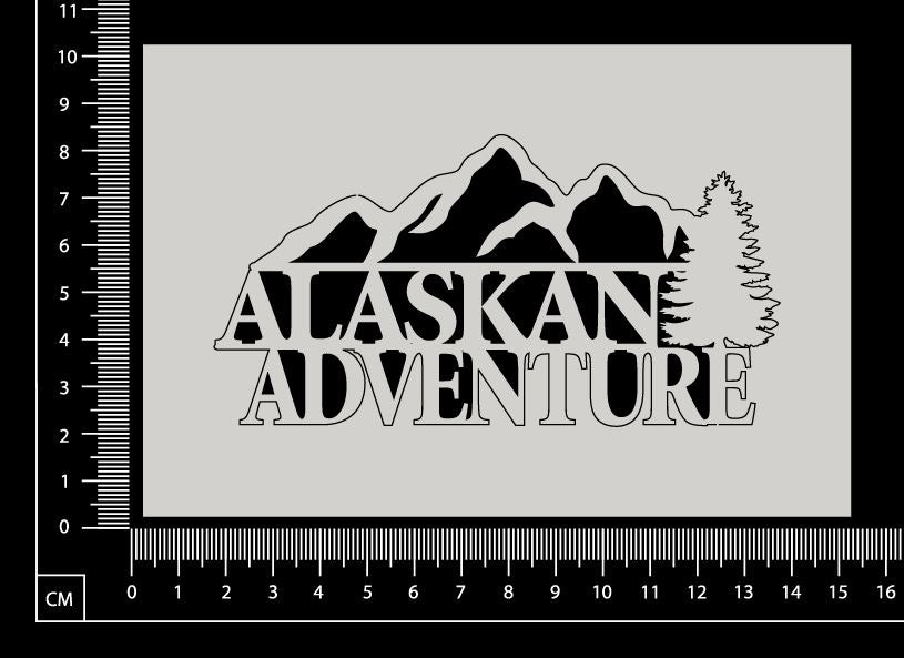 Alaskan Adventure - B - White Chipboard