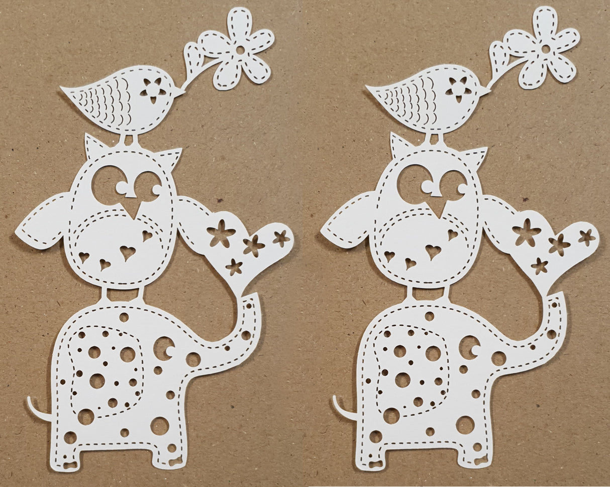 Laser Cut Animal Stack - Set of 2