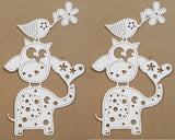 Laser Cut Animal Stack - Set of 2