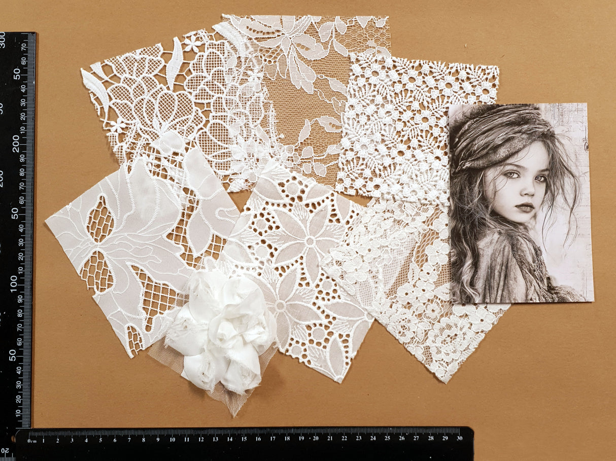 Lace Snippets Pack - Picked at Random