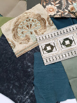 Textile Scraps Pack - GY - Picked at Random