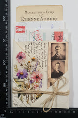 Authentic Vintage French Document Pack – 8001-2