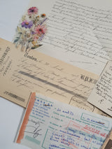 Authentic Vintage French Document Pack – 8001-2