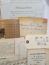 Authentic Vintage and Antique Papers Bundle