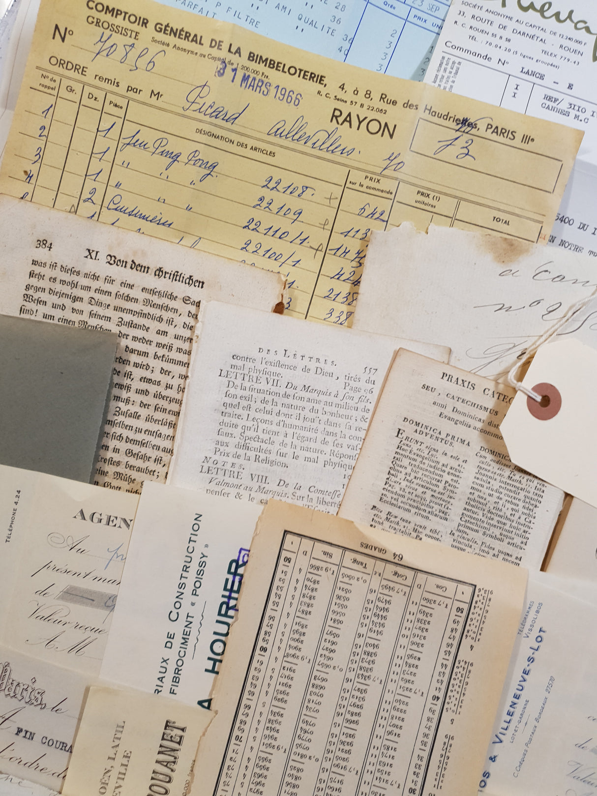 Authentic Vintage and Antique Papers Bundle