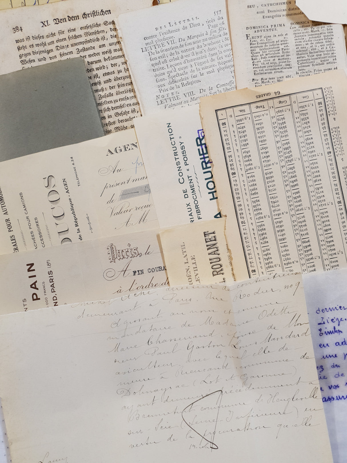 Authentic Vintage and Antique Papers Bundle