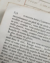 Authentic Antique French Book - Conduite pour la Pentecôte – 1823 - DT