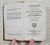 Authentic Antique French Book - Conduite pour la Pentecôte – 1823 - DT
