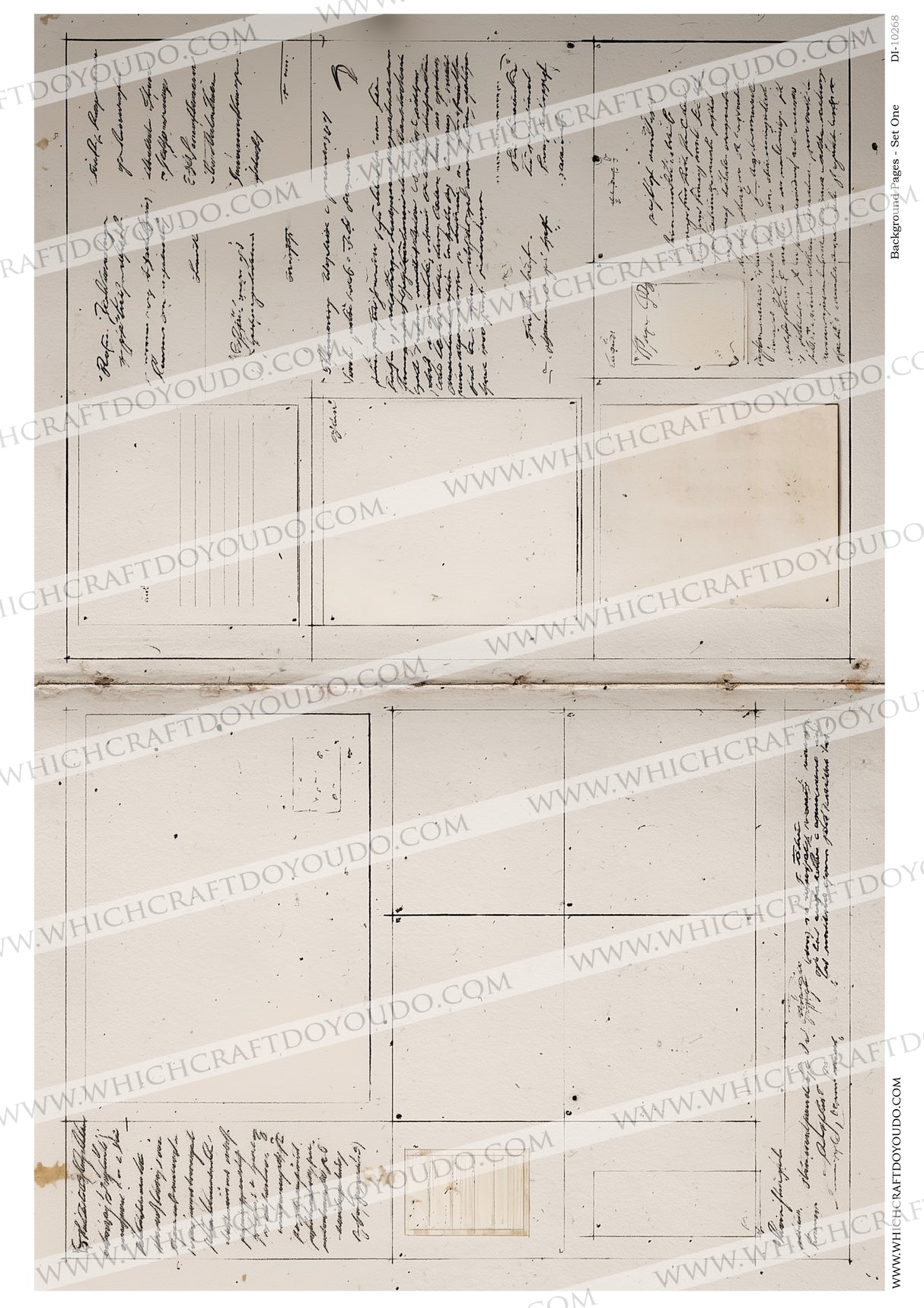FREEBIE - Background Pages - Set One - DI-10268 - Digital Download