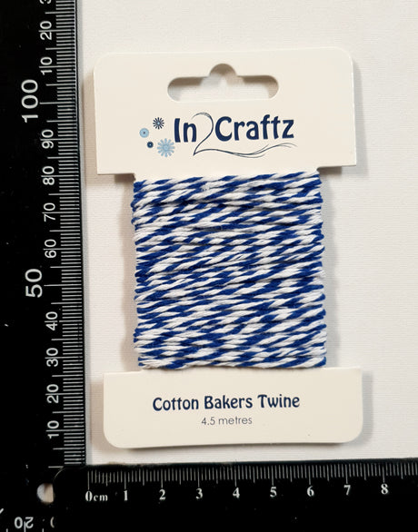 Bakers Twine - Blue & White