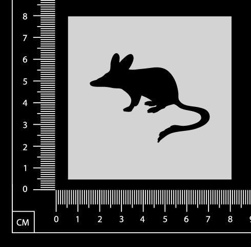 Bilby Stencil - 75mm x 75mm