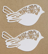 Laser Cut Bird - Set of 2