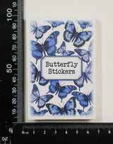 Tin of Assorted Stickers - Butterflies - Blue