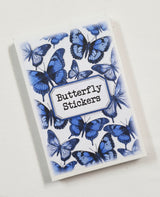 Tin of Assorted Stickers - Butterflies - Blue