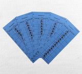Time Cards Set - Blue