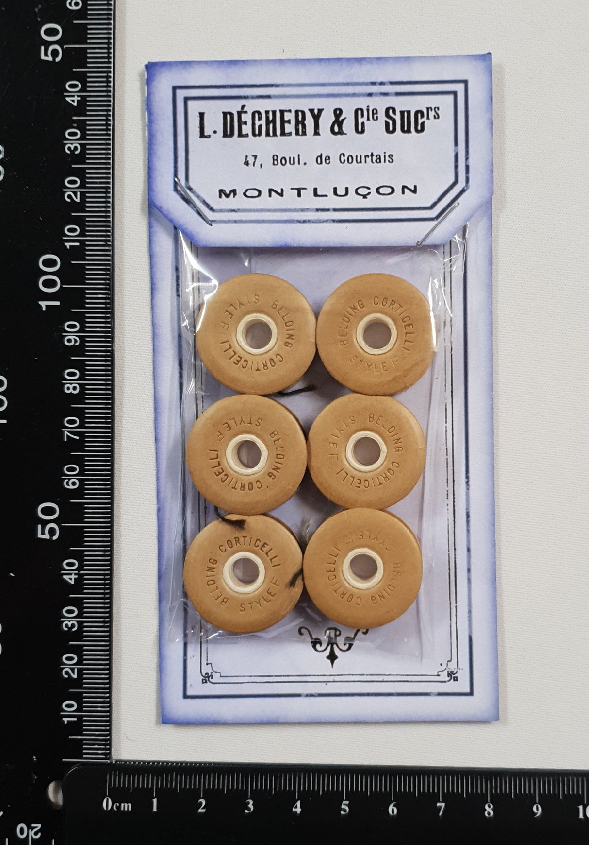 Authentic Vintage Bobbins - Set of 6