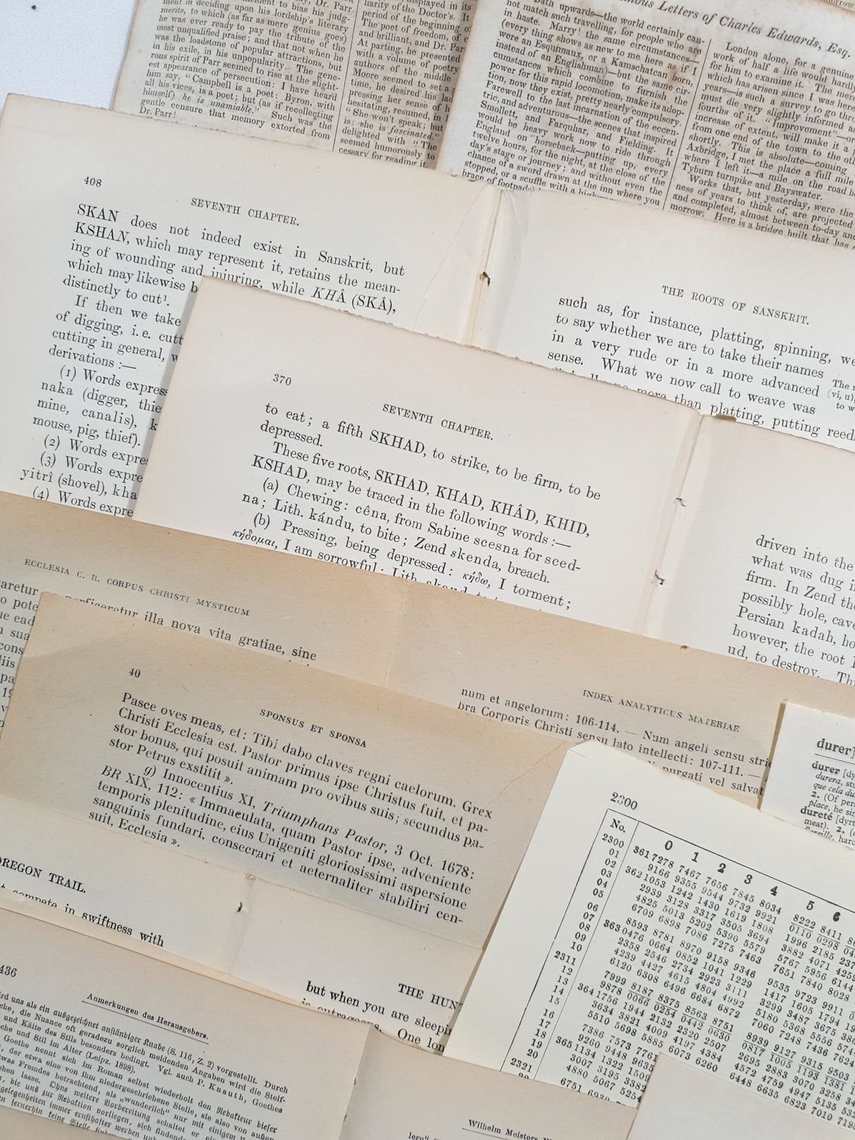 Vintage/Antique Paper Bundle