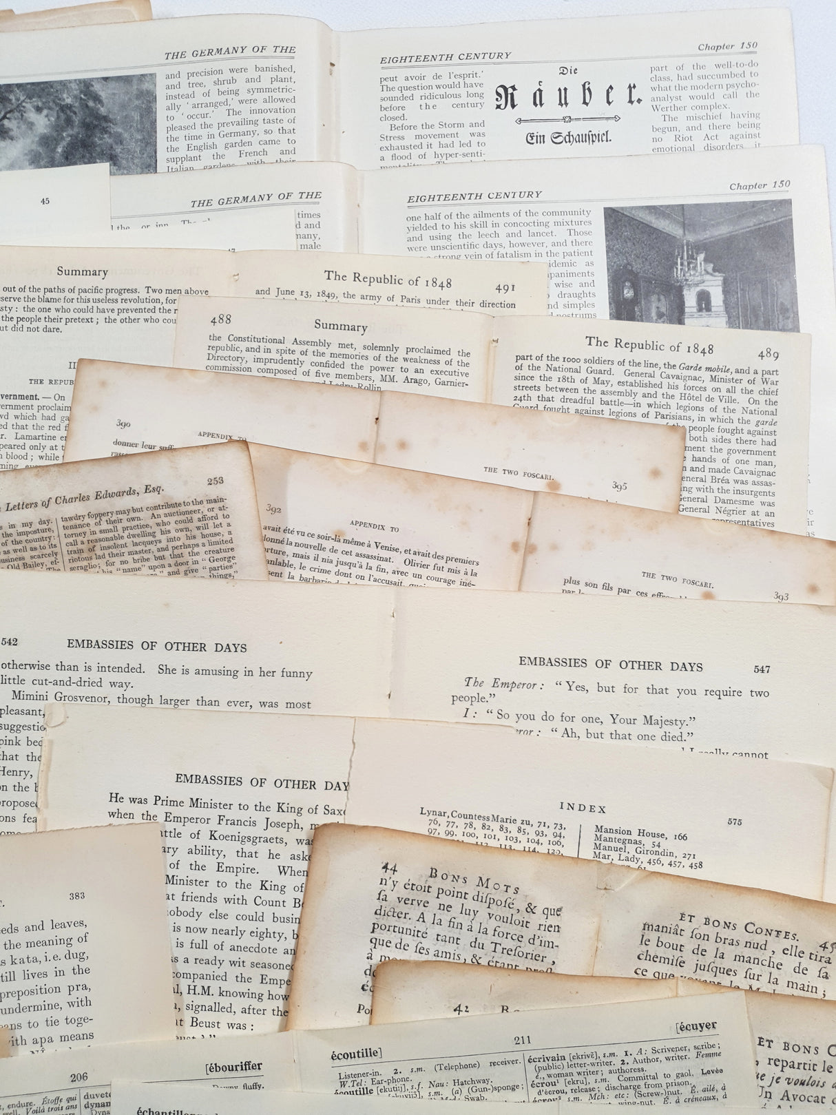 Vintage/Antique Paper Bundle