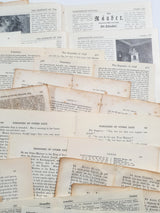 Vintage/Antique Paper Bundle
