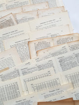 Vintage/Antique Paper Bundle