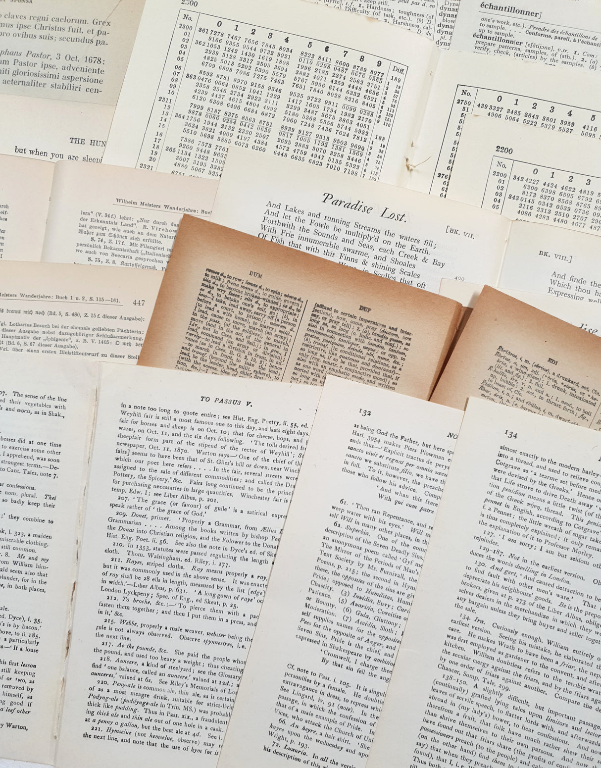 Vintage/Antique Paper Bundle