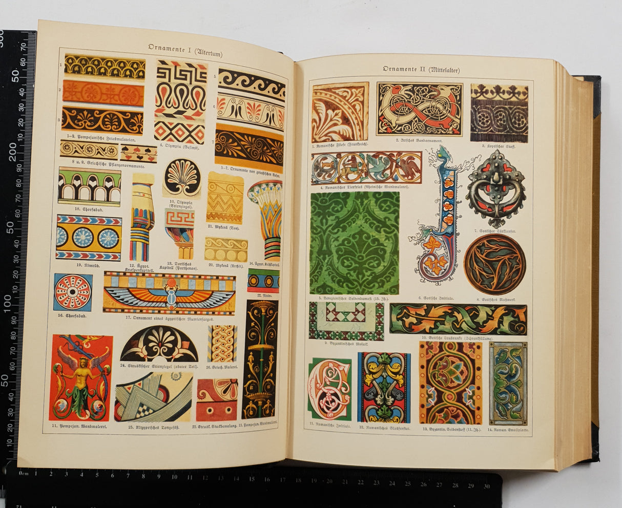 Authentic Vintage German Book - S