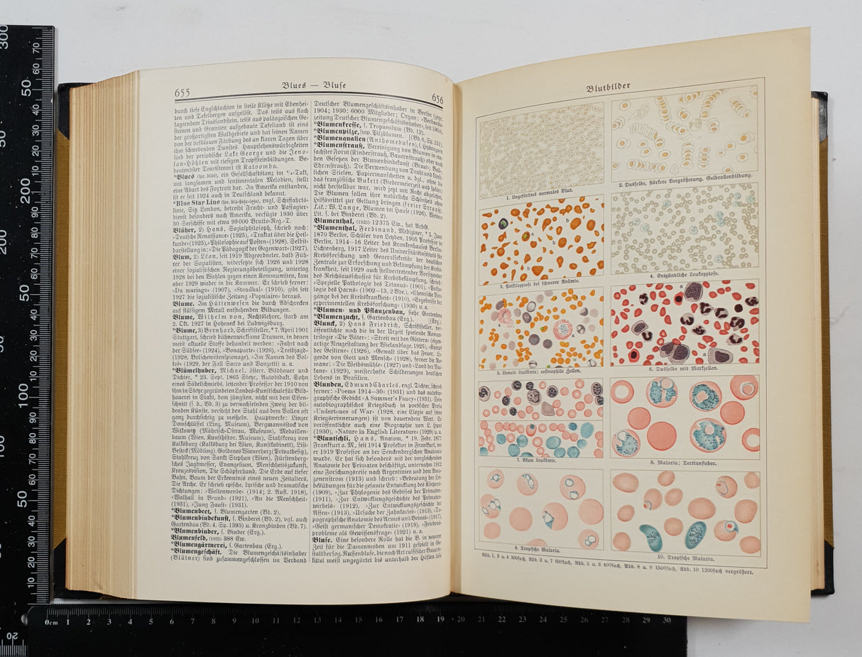 Authentic Vintage German Book - U