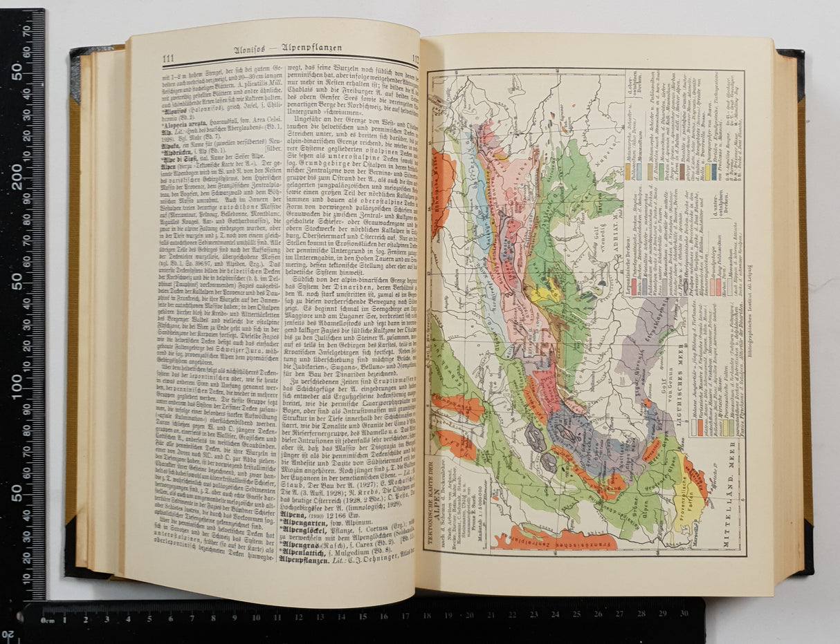 Authentic Vintage German Book - U