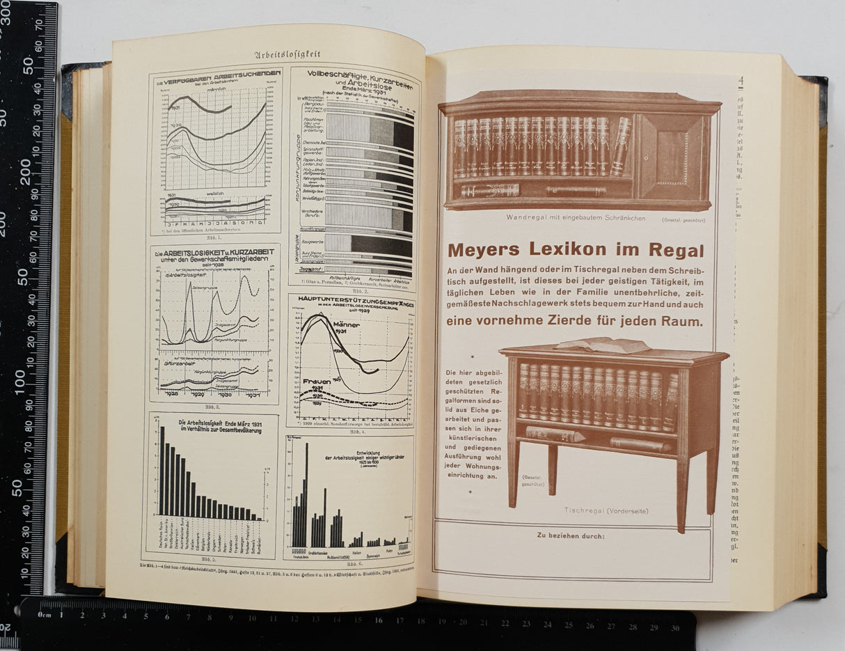 Authentic Vintage German Book - U