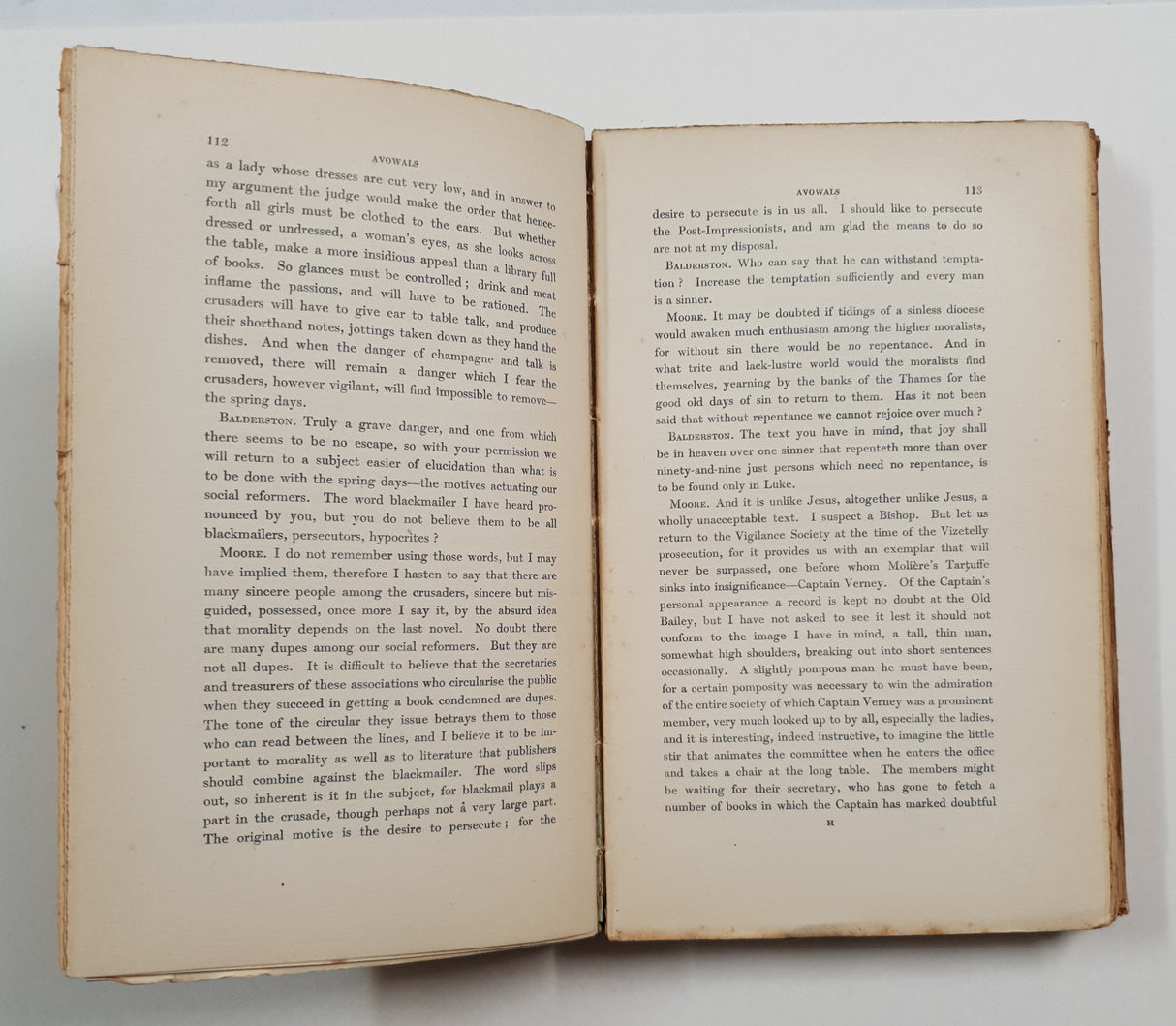 Authentic Vintage Book - X