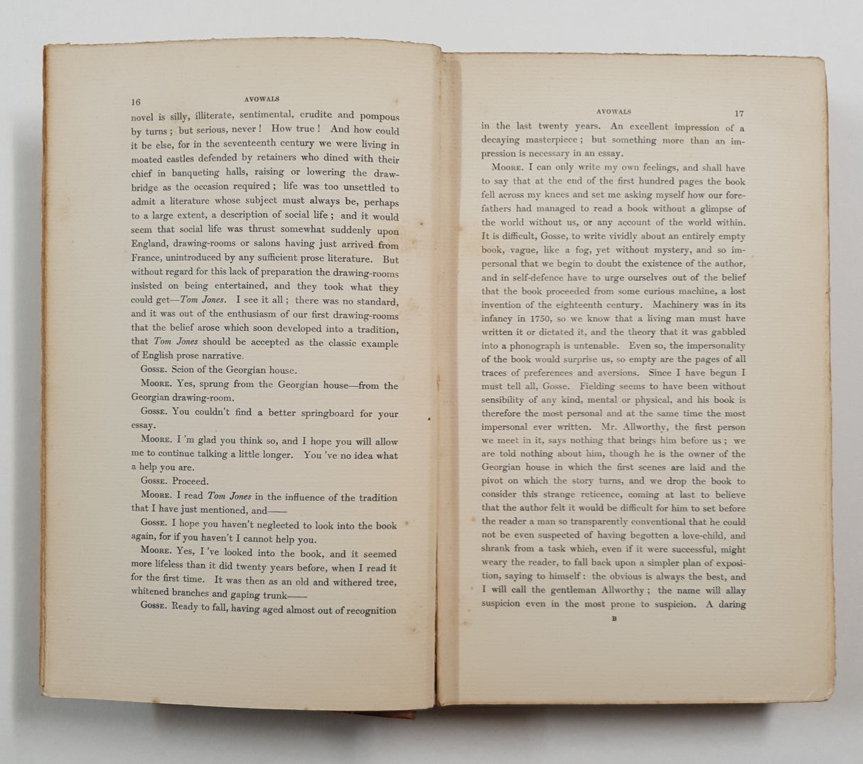 Authentic Vintage Book - X