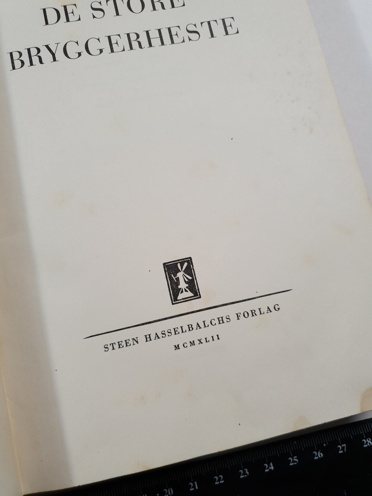 Authentic Vintage Book - Y