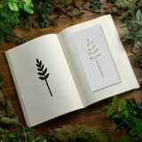 Botanical - Stencil - 75mm x 150mm - AK-M