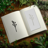 Botanical - Stencil - 75mm x 150mm - AY-M